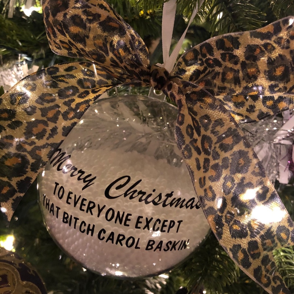 Funny 2020 Christmas ornament - Tiger King theme